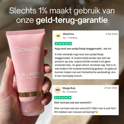 Slappe Hals Bio-Collageen Masker