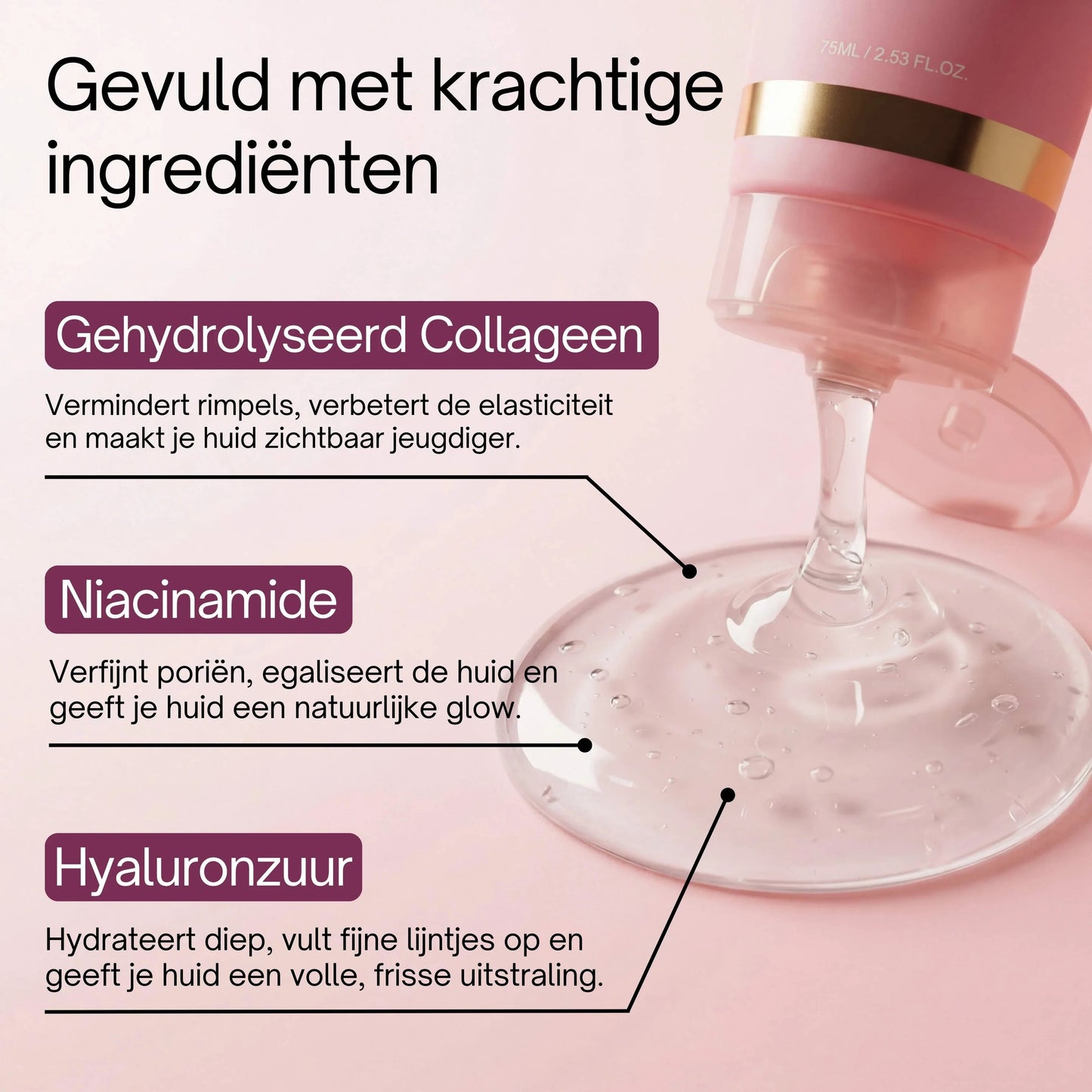 Slappe Hals Bio-Collageen Masker